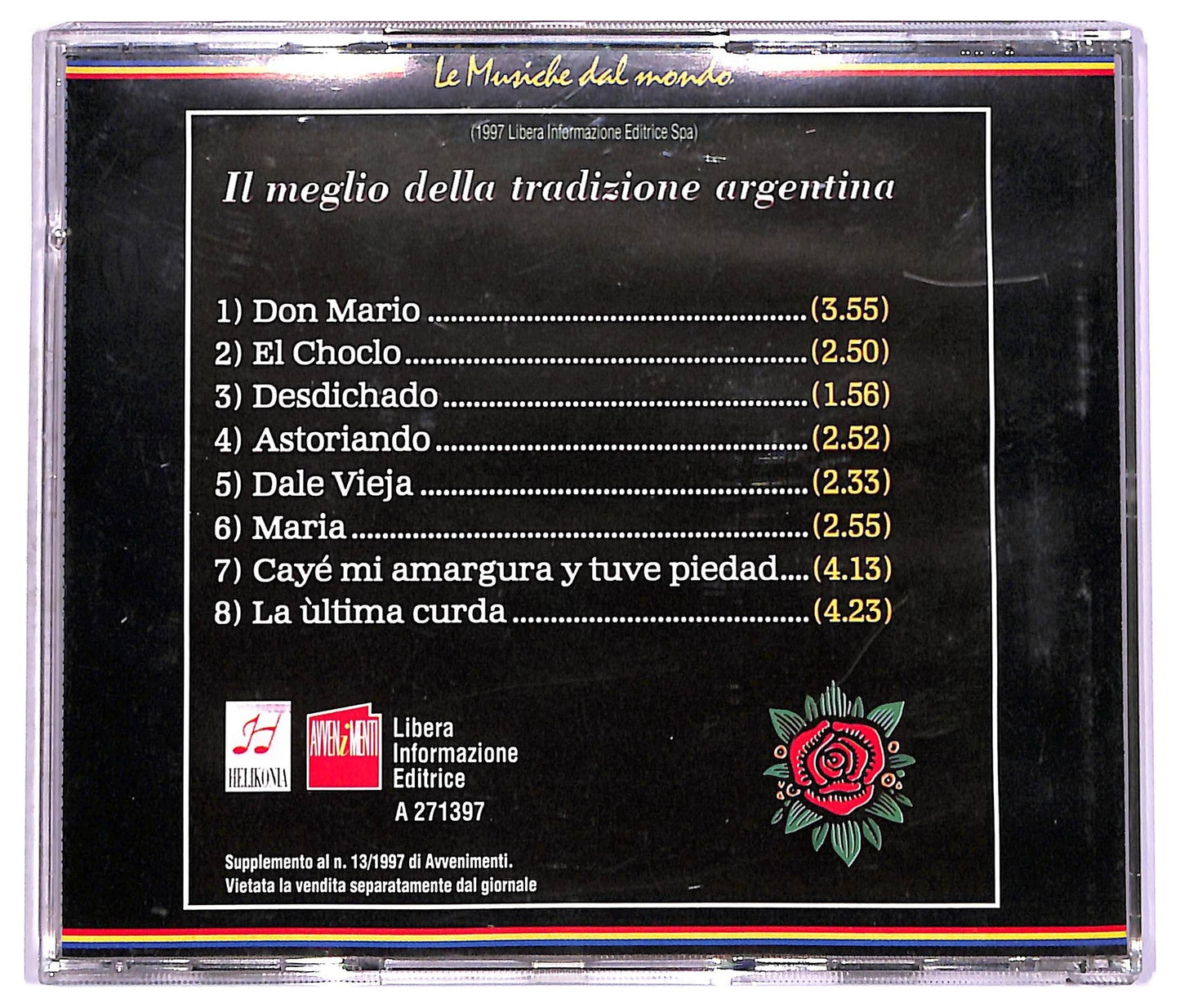 EBOND Various - Tango il meglio della tradizione argentina CD CD077138