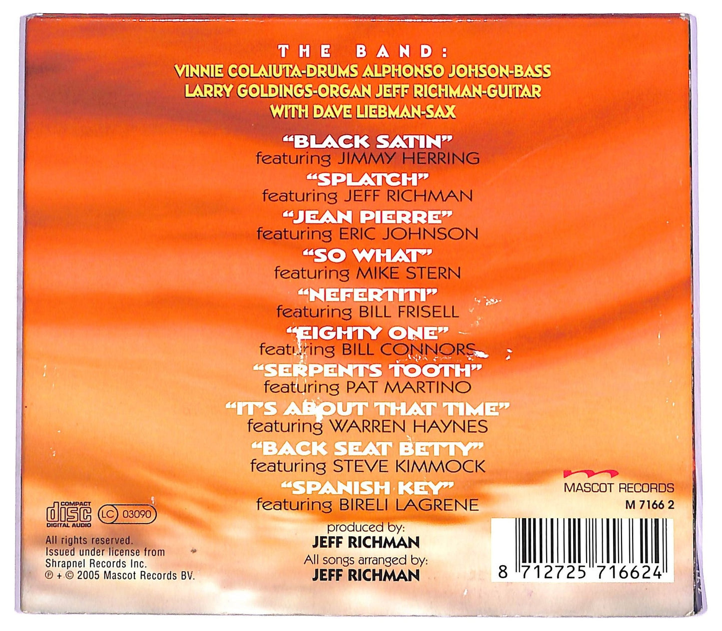 EBOND Various - Fusion For Miles: A Guitar Tribute - A Bitchin' Brew CD CD077243