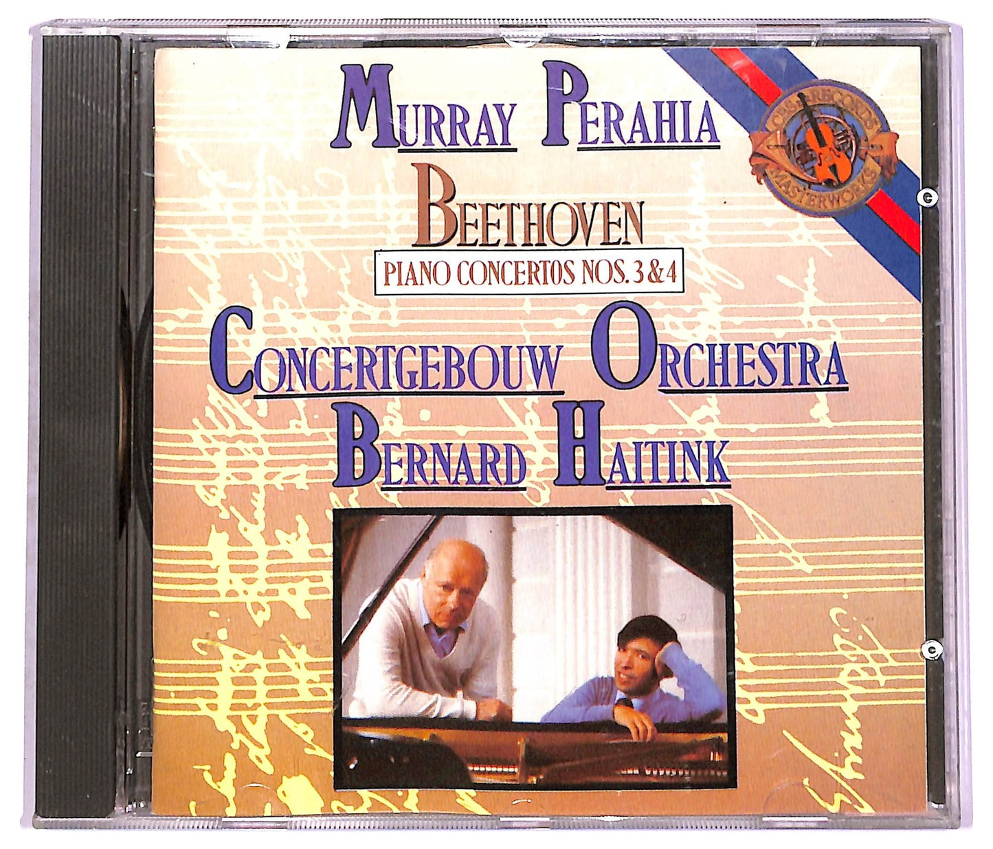 EBOND Beethoven Murray Perahia - Piano Concertos Nos. 3 & 4 CD CD077252