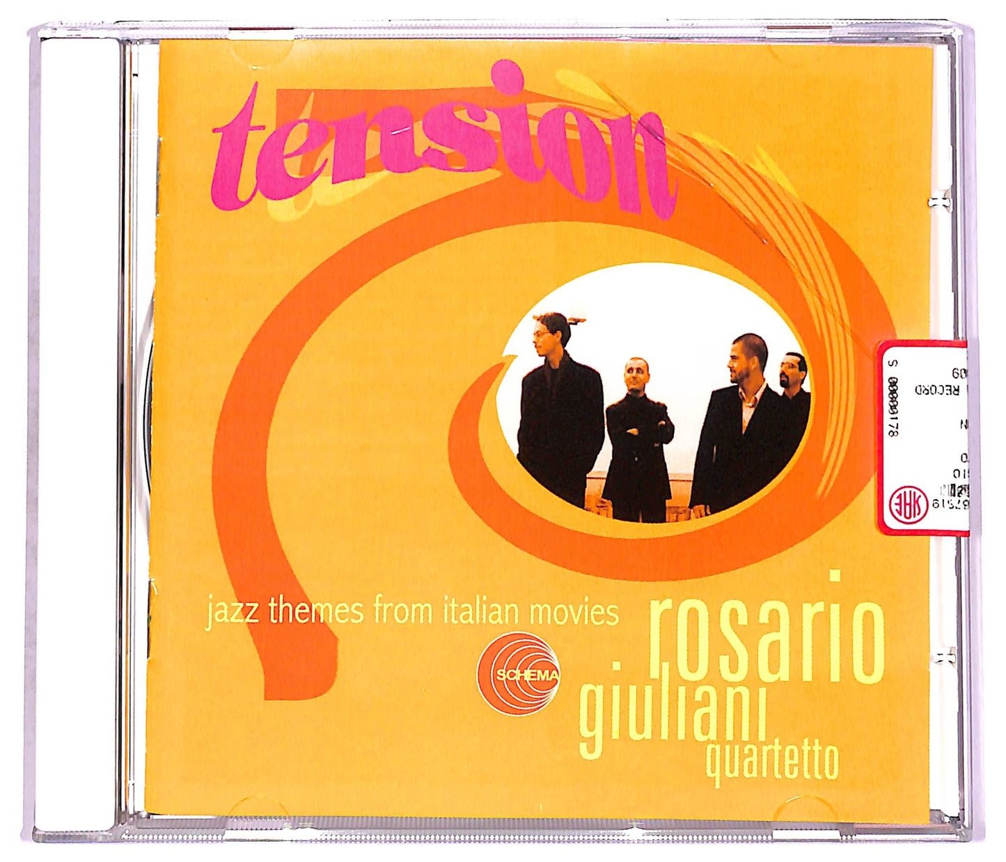 EBOND Rosario Giuliani Quartetto - Tension - Jazz Themes From Italian Movies CD CD077260