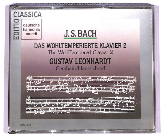 EBOND J.S. Bach Gustav Leonhardt - Das Wohltemperierte Klavier 2 CD CD077318