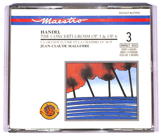 EBOND Handel , Jean-Claude Malgoire - The Concerti Grossi Op. 3 & Op. 6 CD CD077324