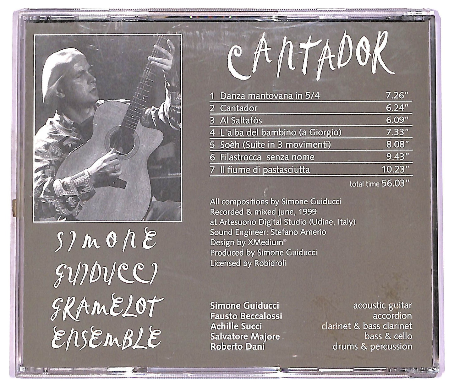 EBOND Simone Guiducci Gramelot Ensemble - Cantador CD CD077328