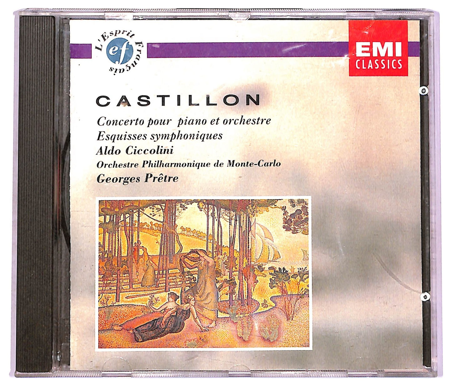 EBOND Castillon - Concerto Pour Piano Et Orchestre / Esquisses Symphoniques CD CD077330