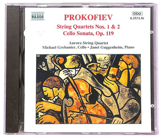 EBOND Prokofiev - String Quartets Nos. 1 & 2 Cello Sonata, Op. 119 CD CD077408