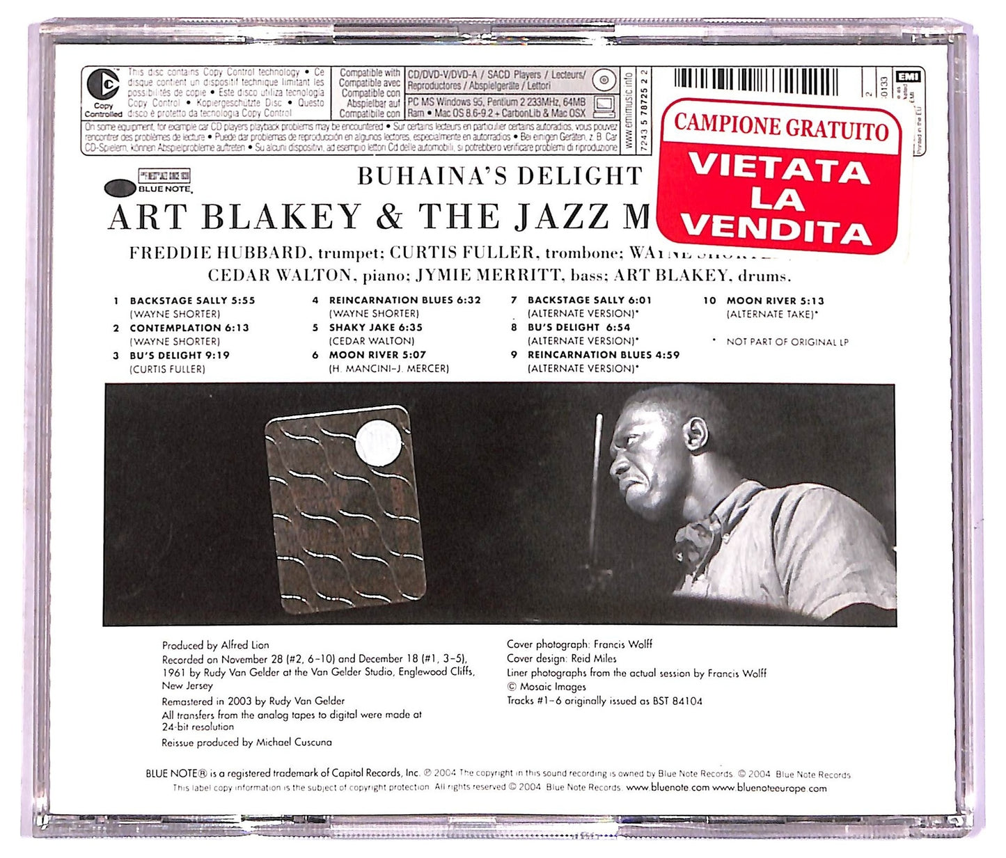 EBOND Art Blakey & The Jazz Messengers - Buhaina's Delight CD CD077444