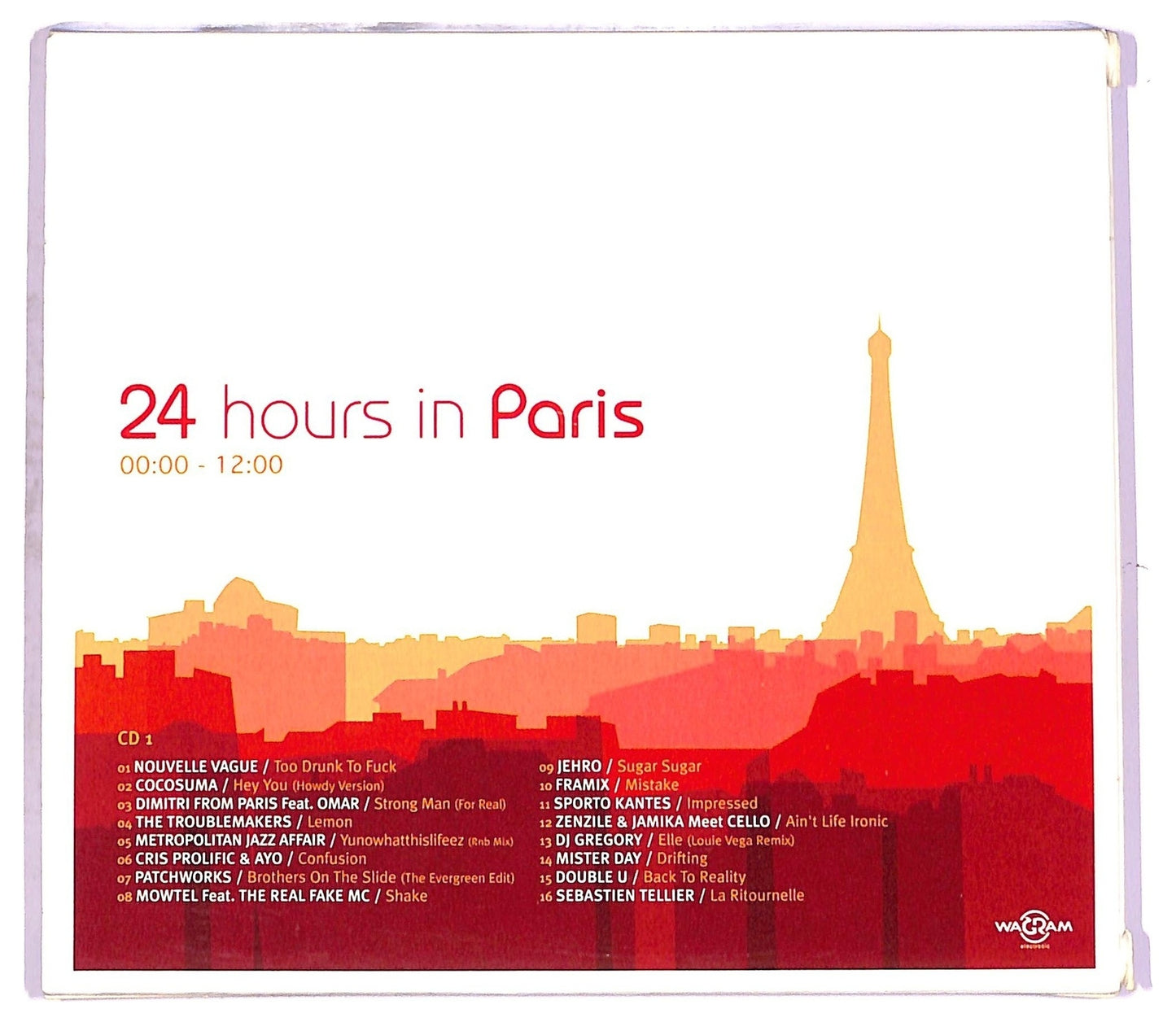 EBOND Various - 24 Hours In Paris CD CD077517