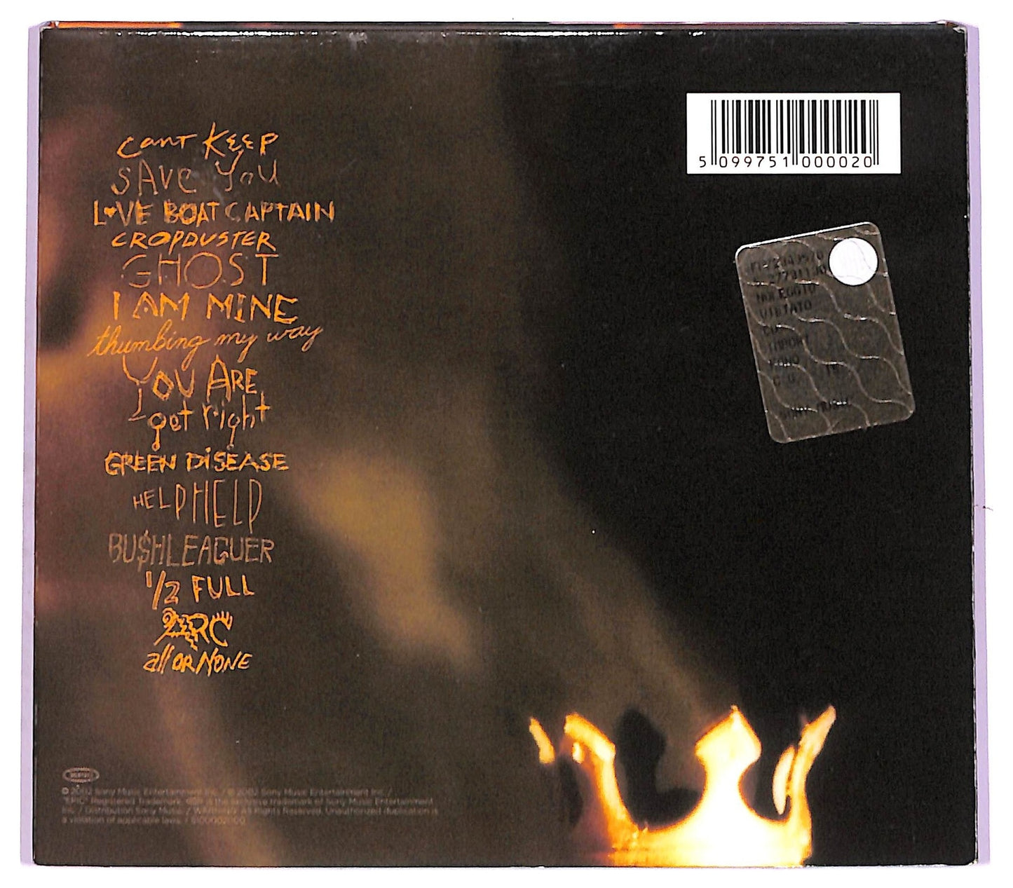 EBOND Pearl Jam - Riot Act CD CD077518