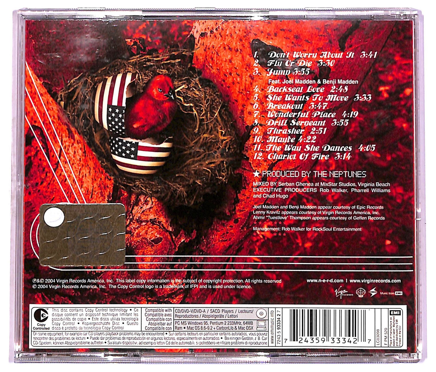 EBOND NERD - Fly Or Die CD CD077523