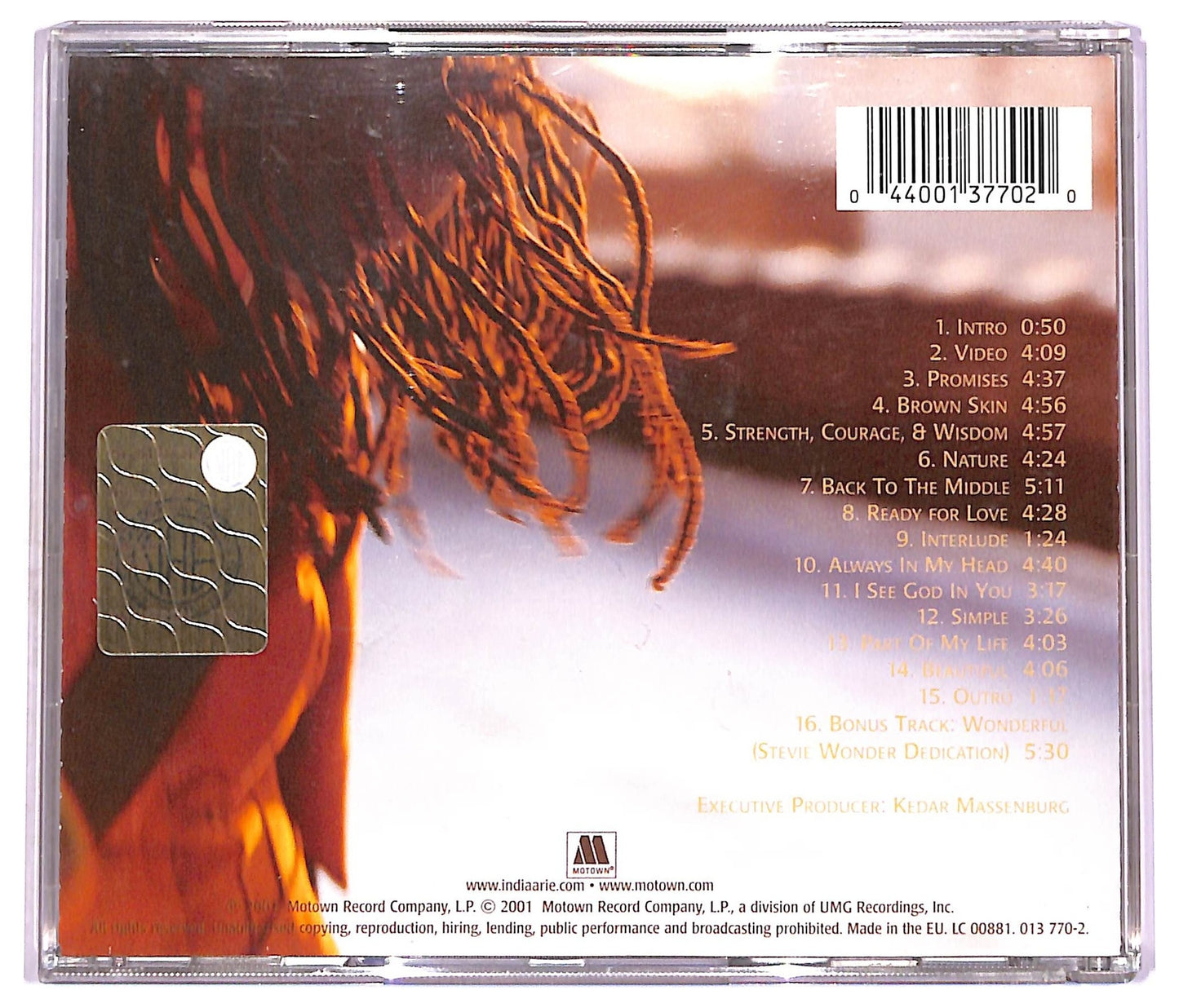 EBOND India.Arie - Acoustic Soul CD CD077540