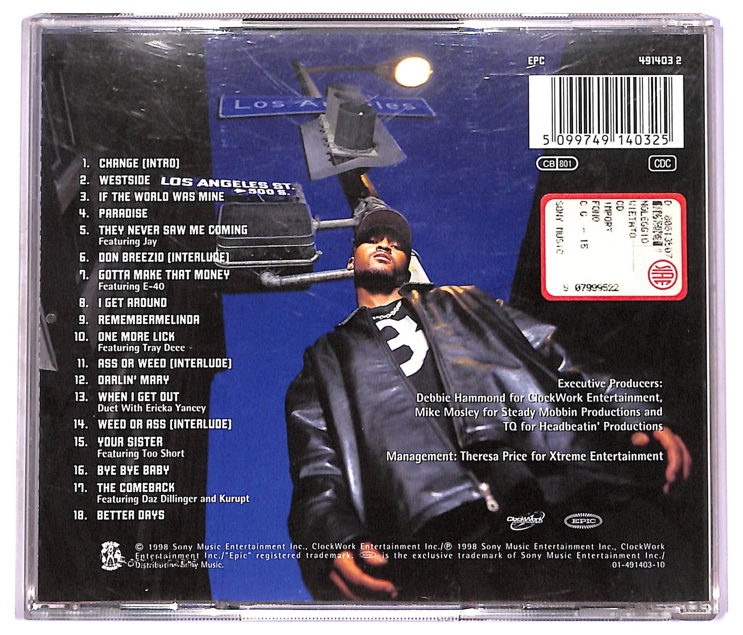 EBOND TQ - They Never Saw Me Coming CD CD077547