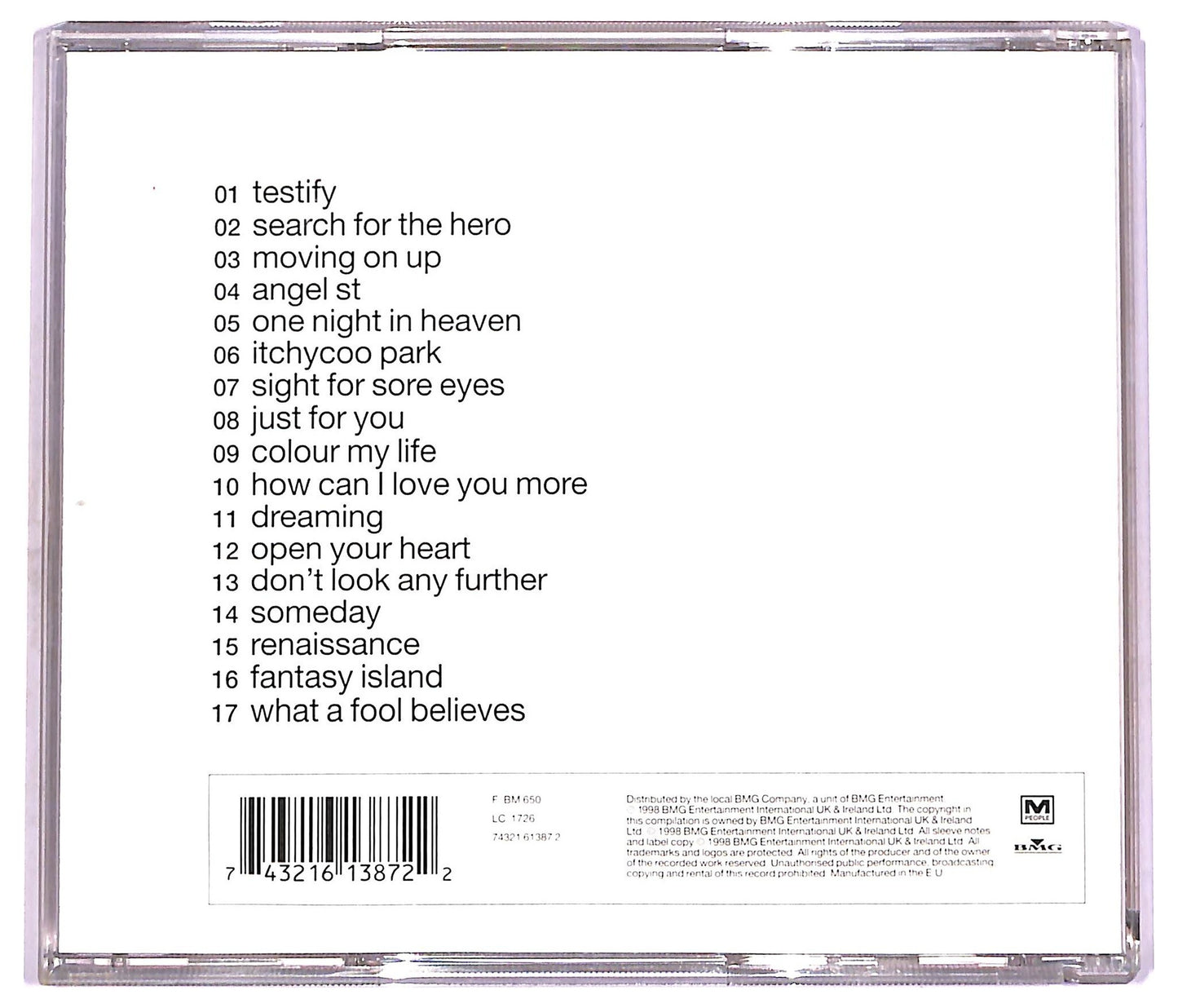 EBOND M People - The Best Of M People CD CD077557