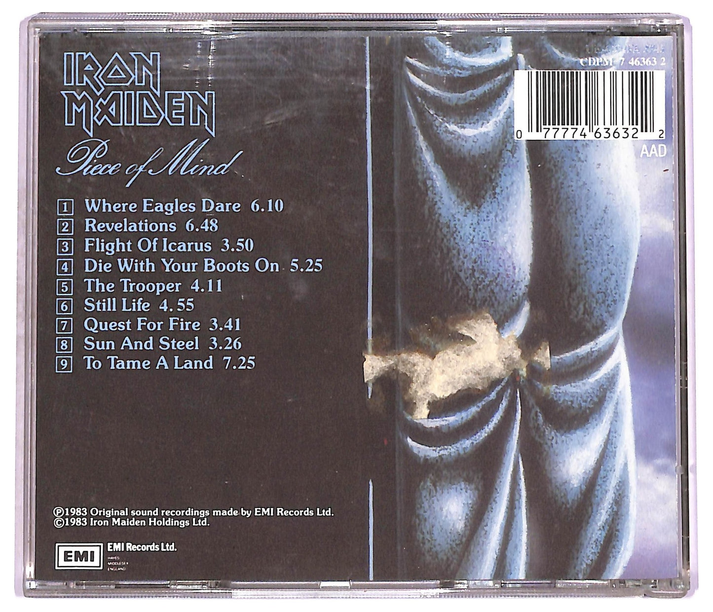 EBOND Iron Maiden - Piece Of Mind CD CD077617