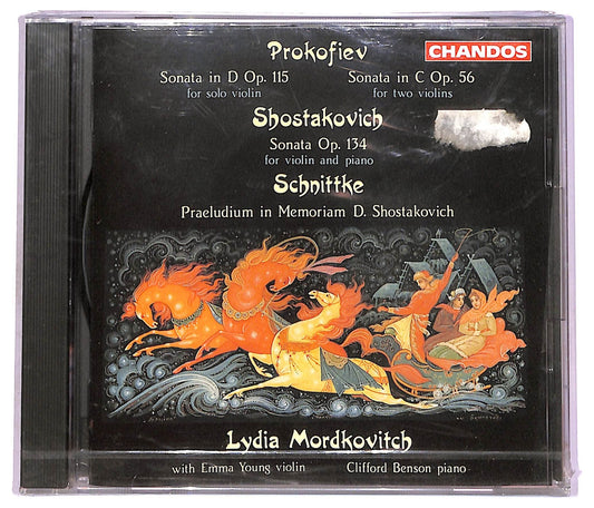 EBOND Prokofiev - Sonata In D Op. 115 Sonata In C Op. 56 Sonata Op. 134 CD CD077653