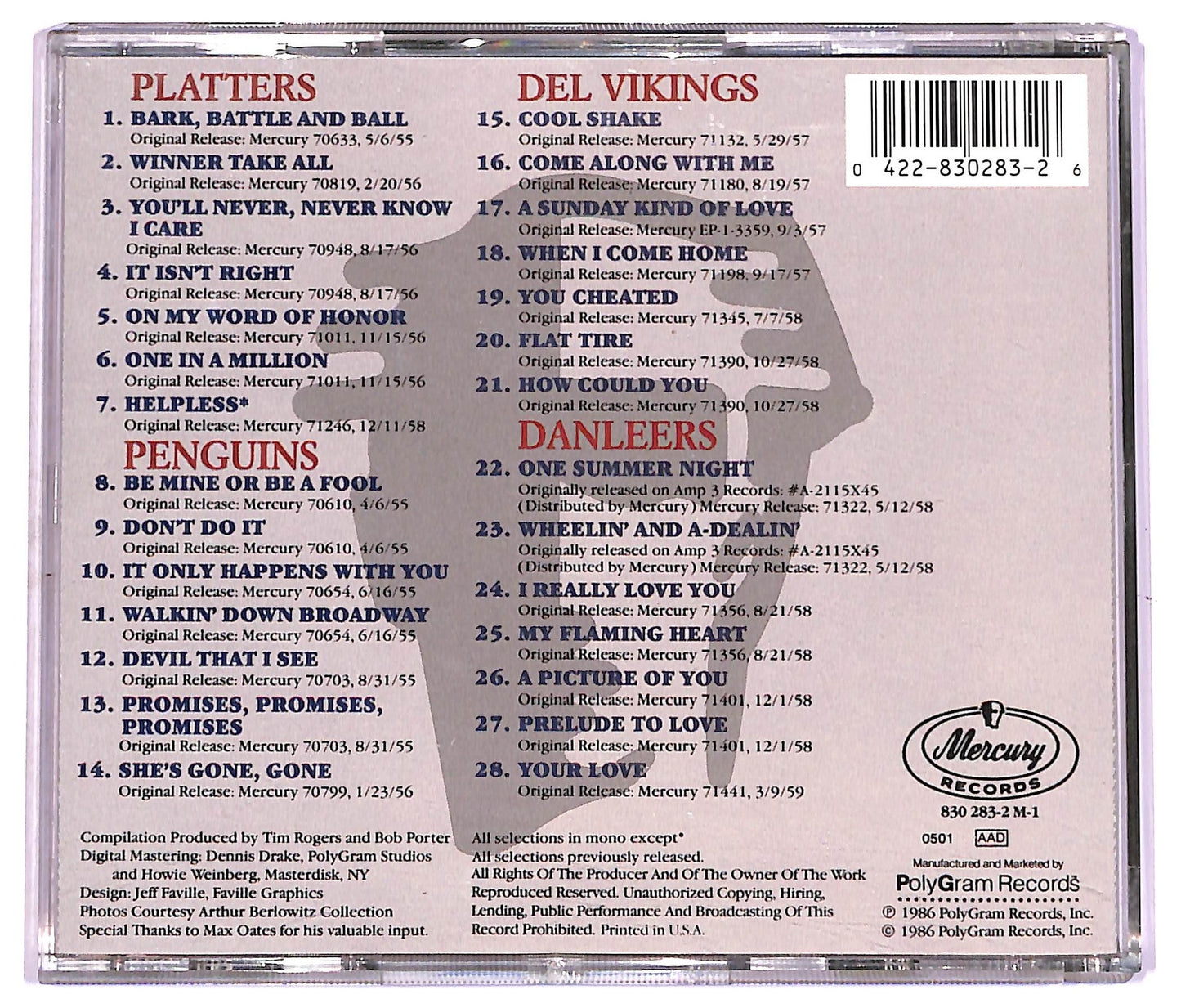 EBOND Platters - The Vocal Group Collection CD CD077717