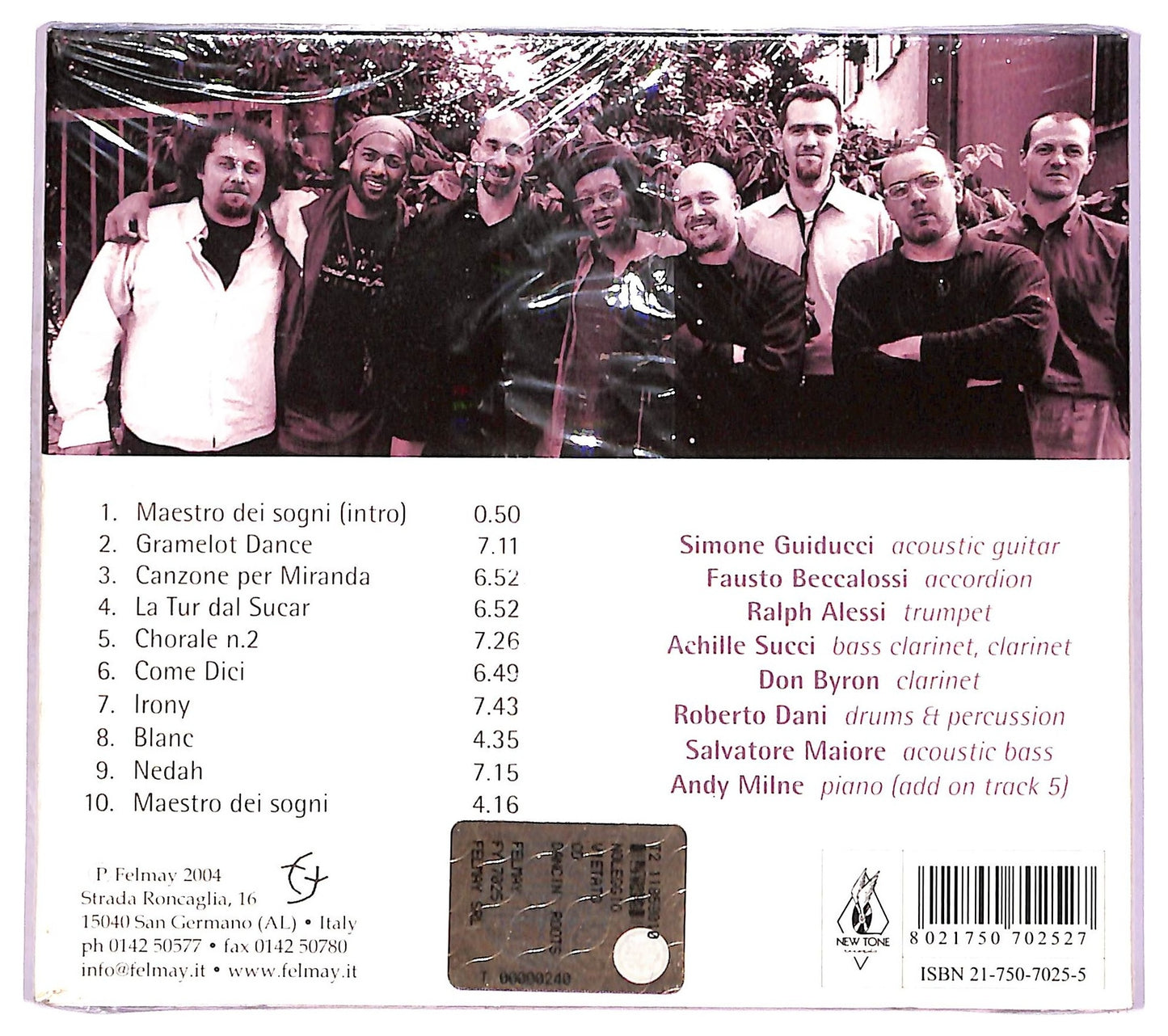 EBOND Simone Guiducci Gramelot Ensemble Don Byron - Dancin' Roots CD CD077725