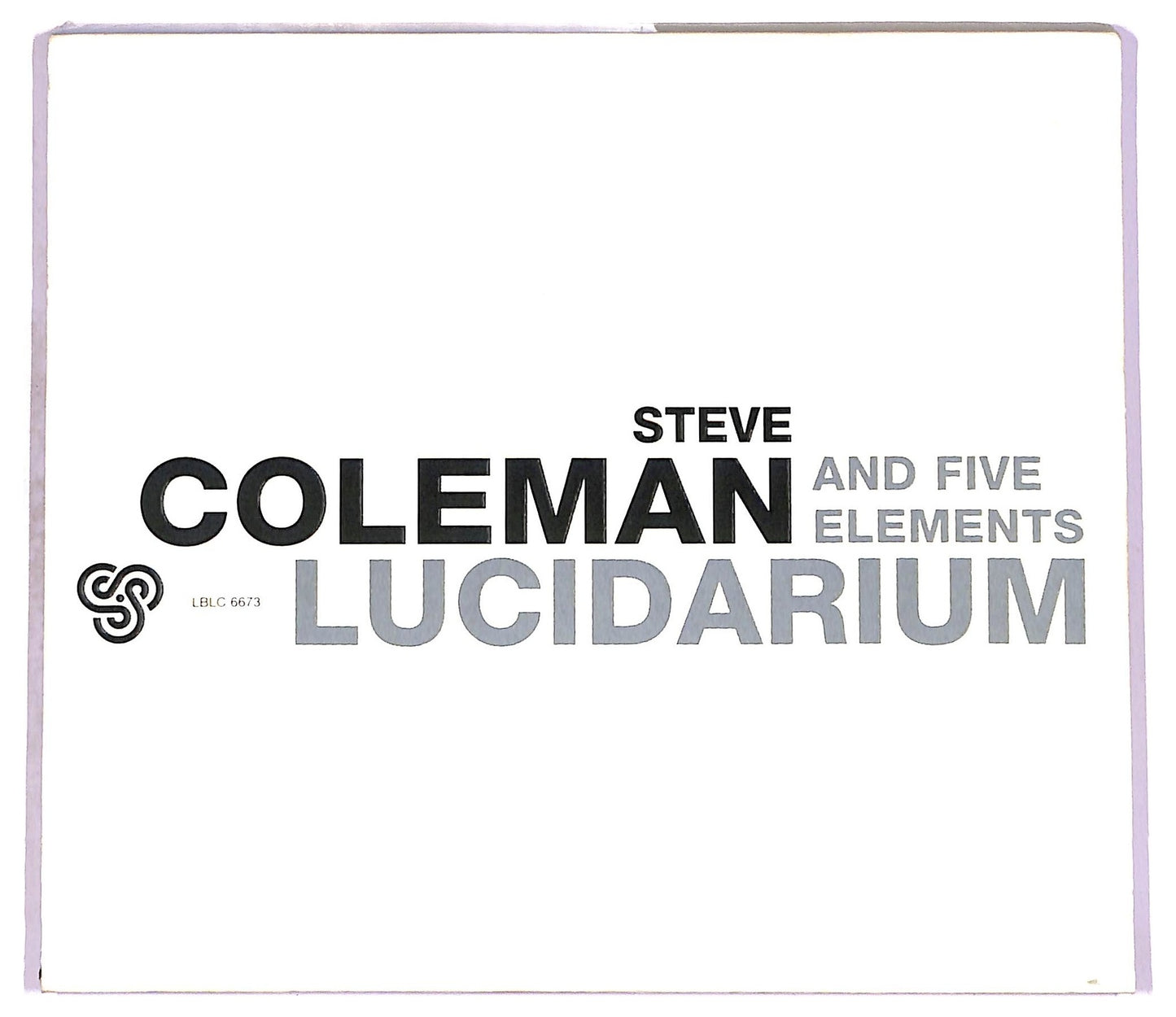 EBOND Steve Coleman And Five Elements - Lucidarium CD CD077735