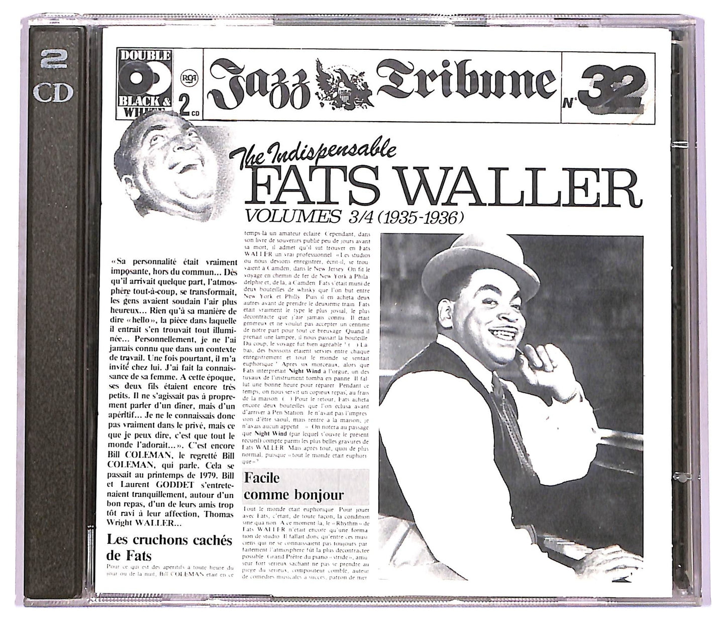 EBOND Fats Waller - The Indispensable Fats Waller Volumes 3/4 (1935-1936) CD CD077743