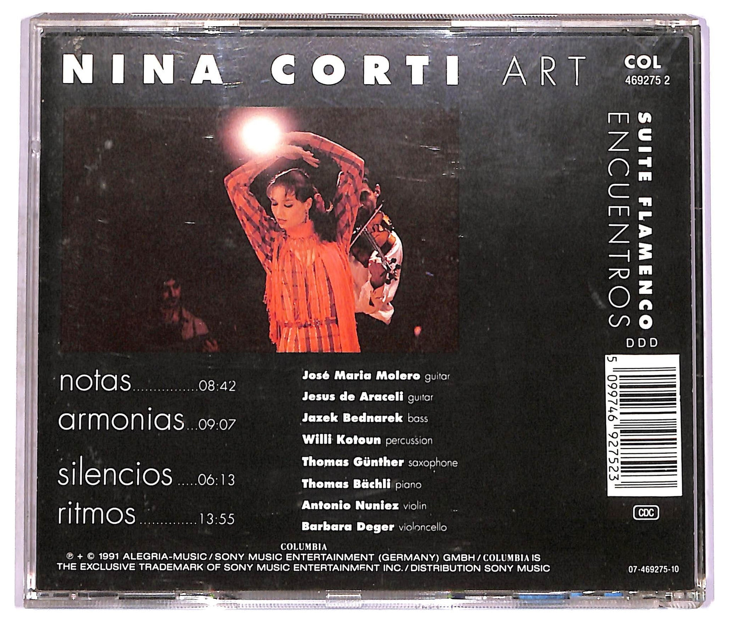 EBOND Nina Corti Art - Encuentros (Suite Flamenco) CD CD077750