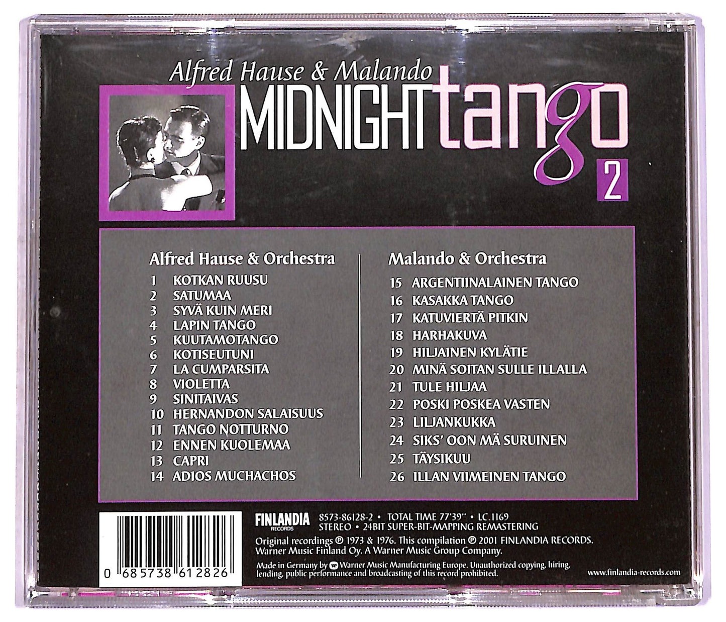 EBOND Alfred Hause & Malando - Midnight Tango 2 CD CD077814