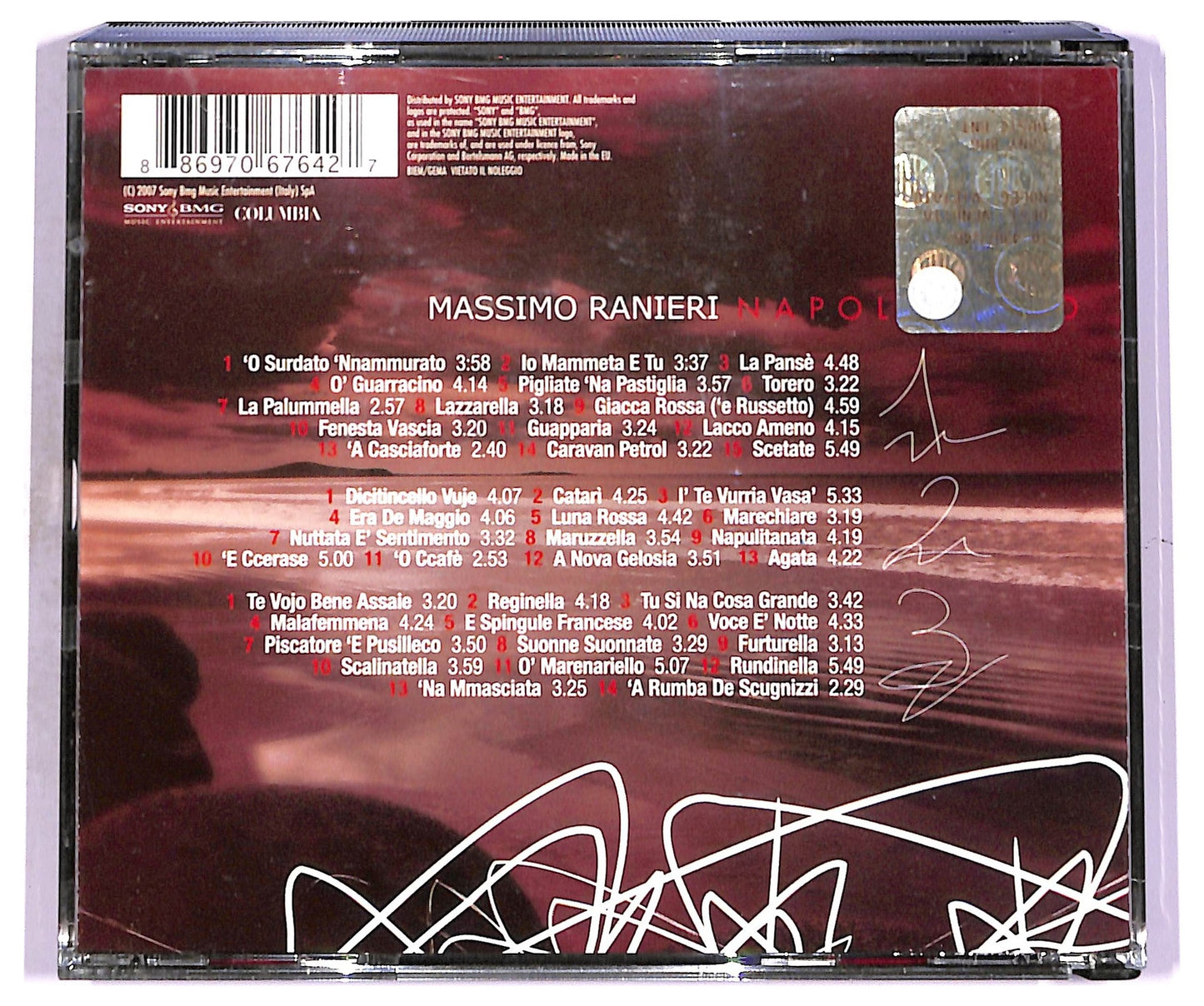 EBOND Massimo Ranieri - Napoli Ed Io CD CD077830