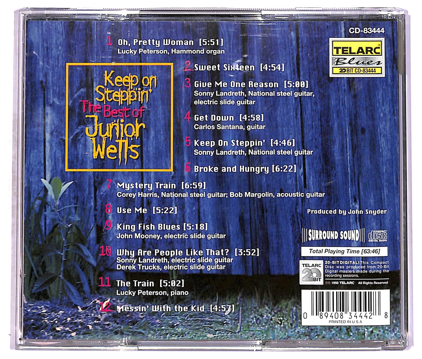 EBOND Junior Wells - Keep On Steppin': The Best Of Junior Wells CD CD077928