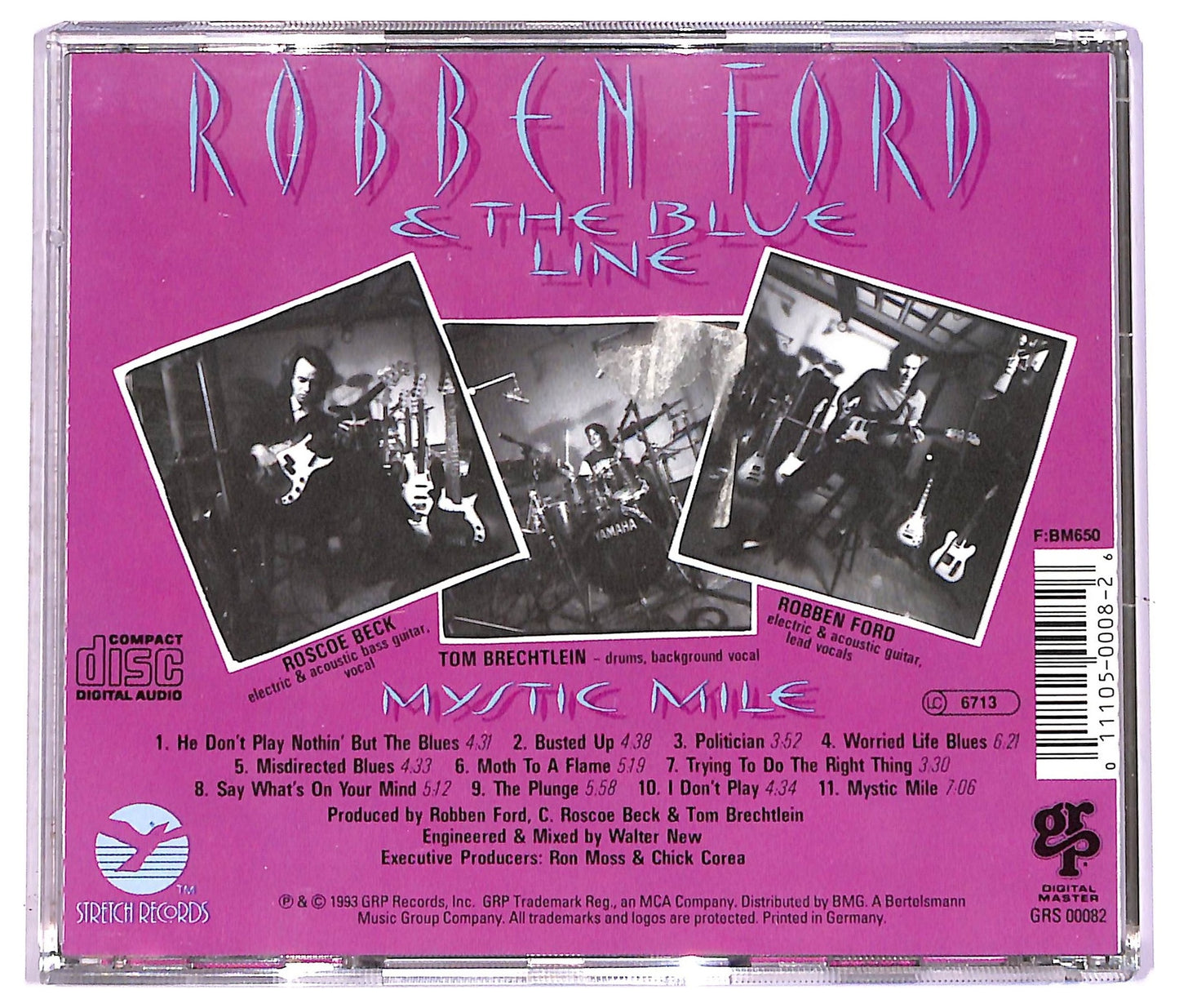 EBOND Robben Ford & The Blue Line - Mystic Mile CD CD077932