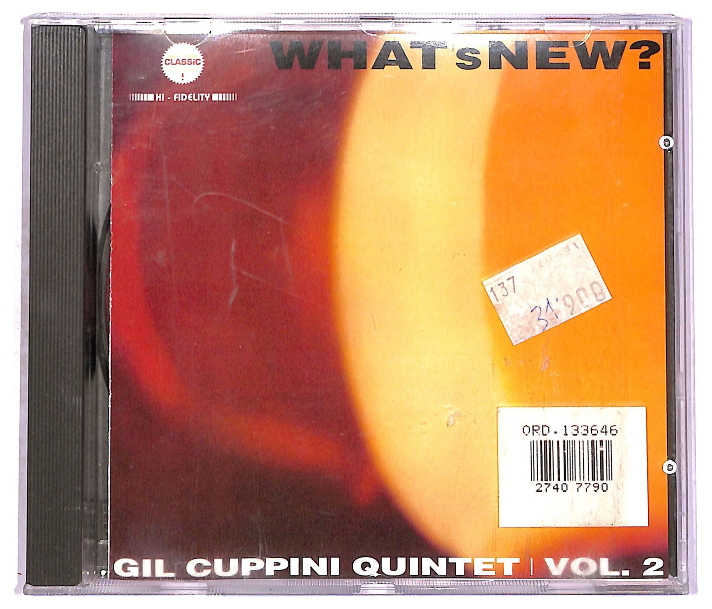 EBOND Gil Cuppini Quintet - Whats New? Vol. 2. CD CD078002