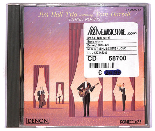 EBOND Jim Hall Trio Featuring Tom Harrell - These Rooms CD CD078003