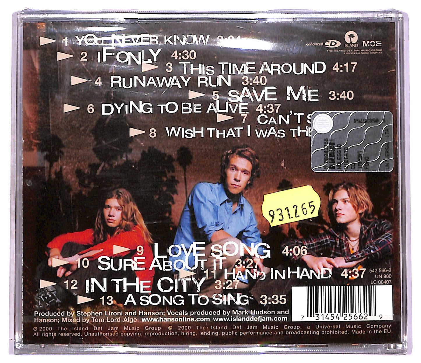 EBOND Hanson - This Time Around CD CD078040