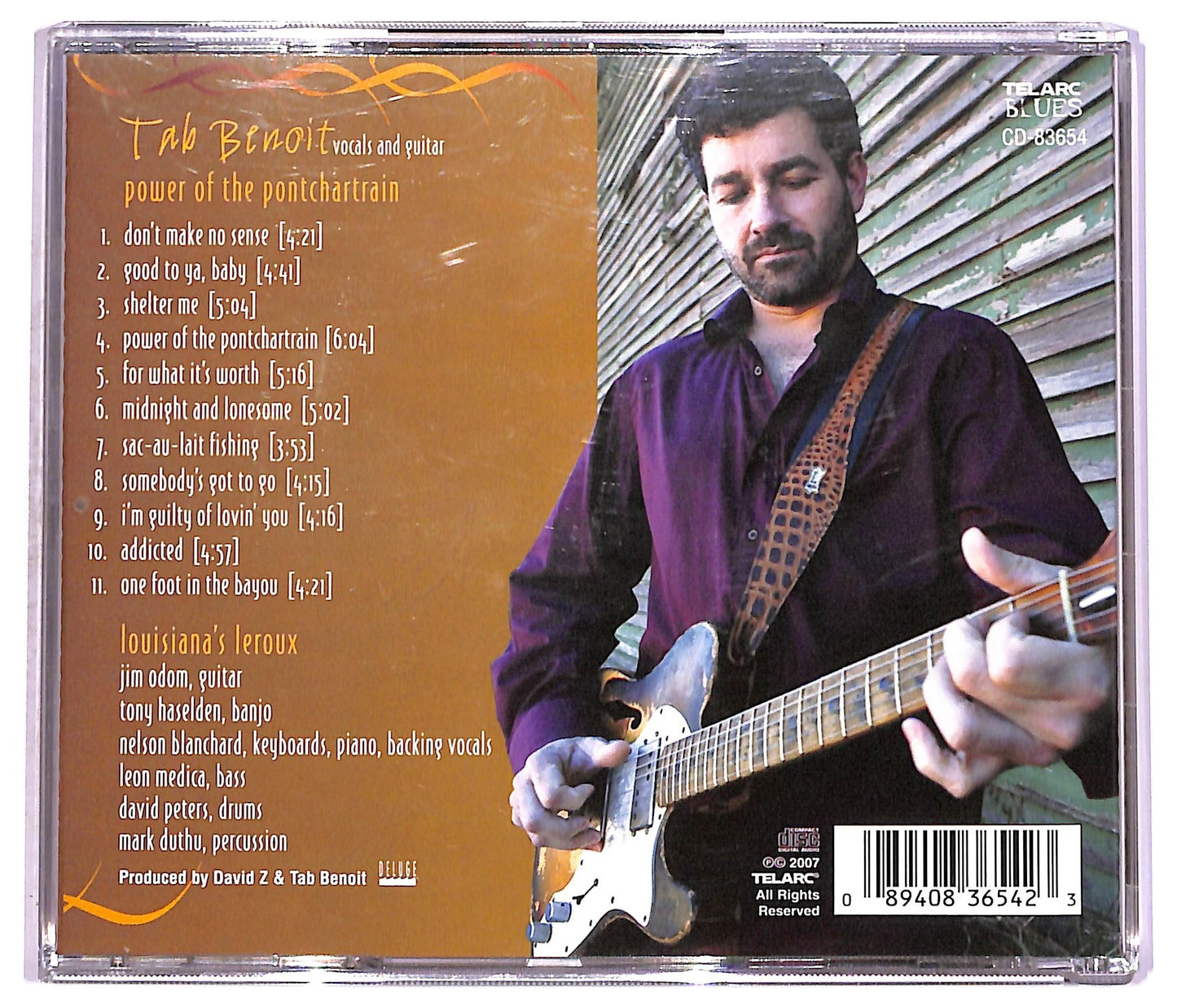 EBOND Tab Benoit With Louisiana's Leroux - Power Of The Pontchartrain CD CD078045