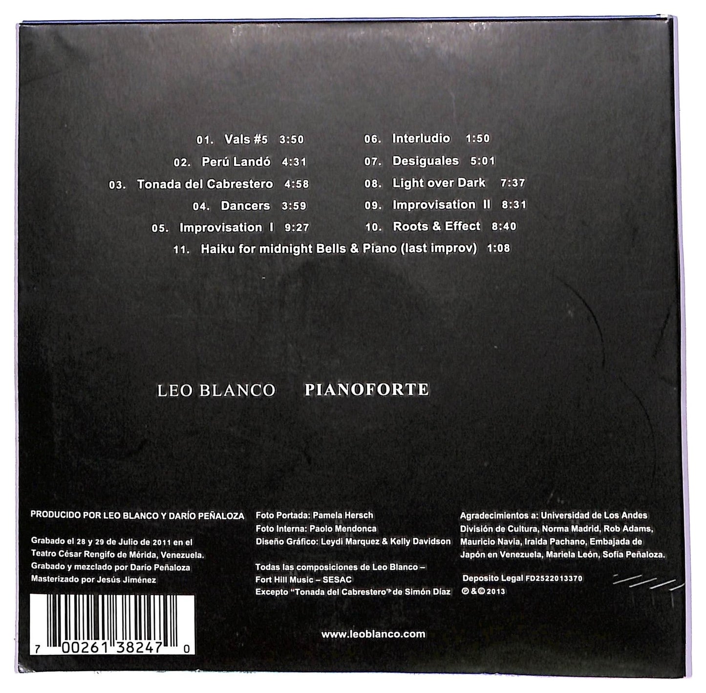 EBOND Leo Blanco - Pianoforte CD CD078055