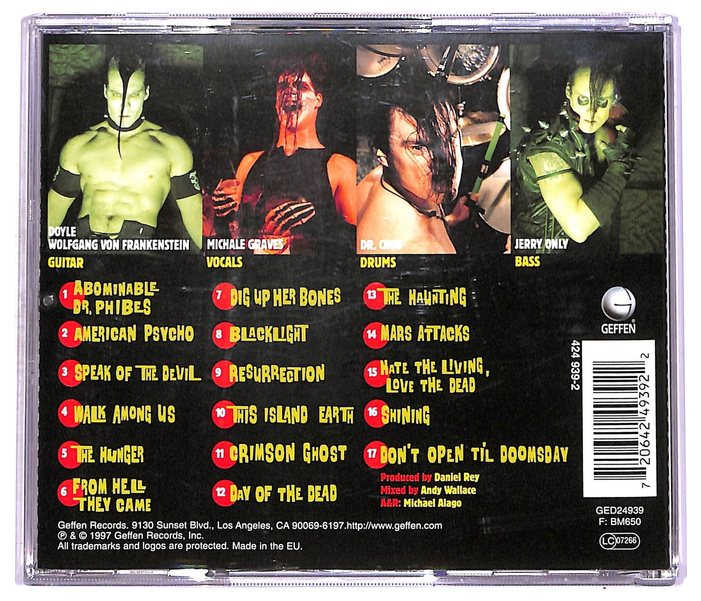 EBOND Misfits - American Psycho CD CD078060