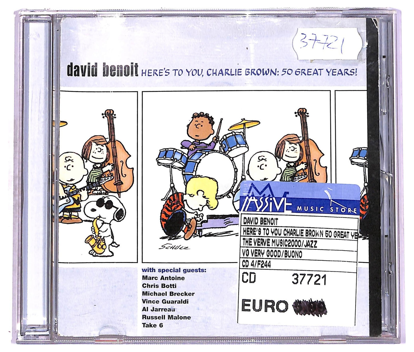 EBOND David Benoit - Here's To You, Charlie Brown: 50 Great Years! CD CD078063