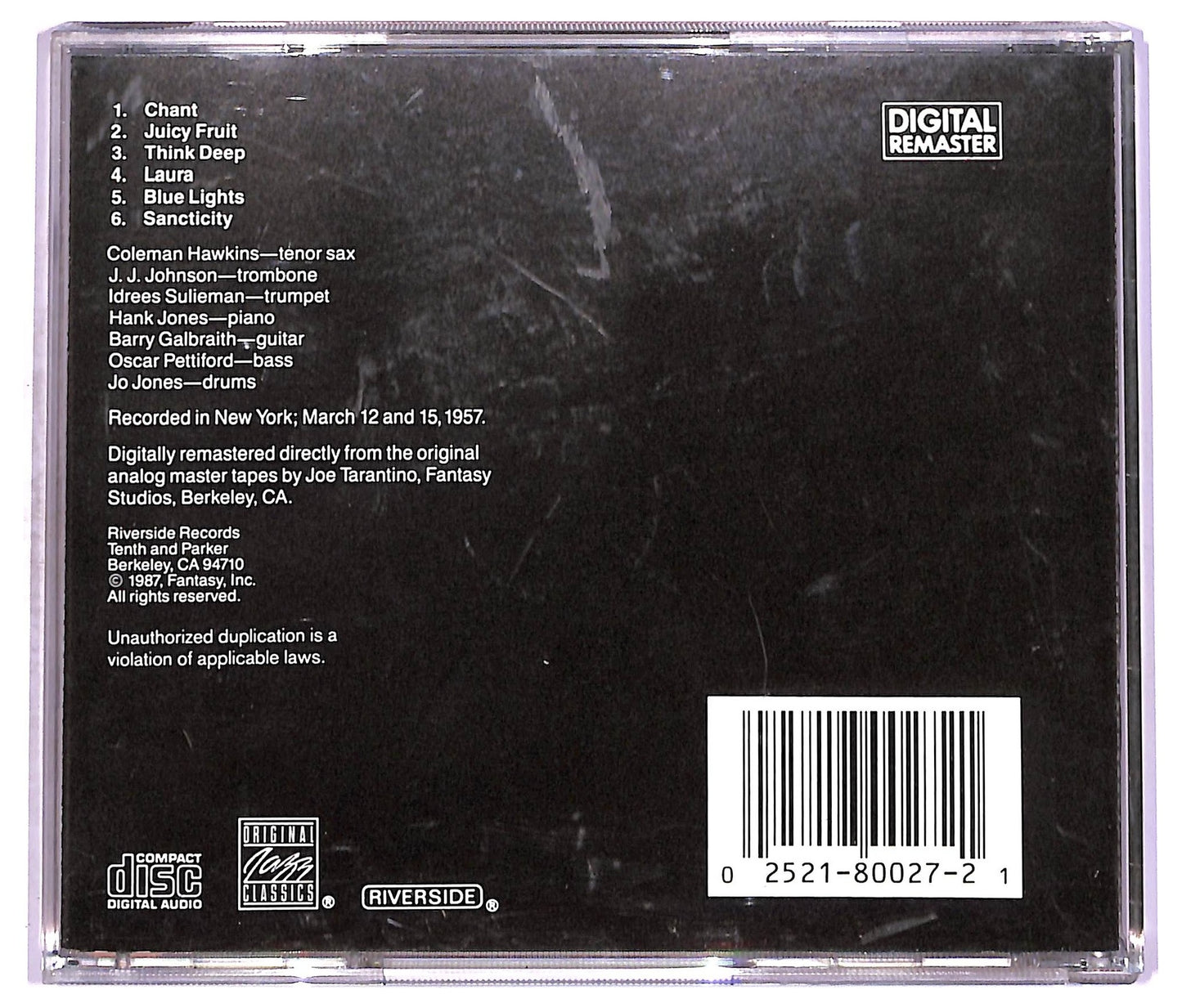 EBOND Coleman Hawkins - The Hawk Flies High CD CD078119