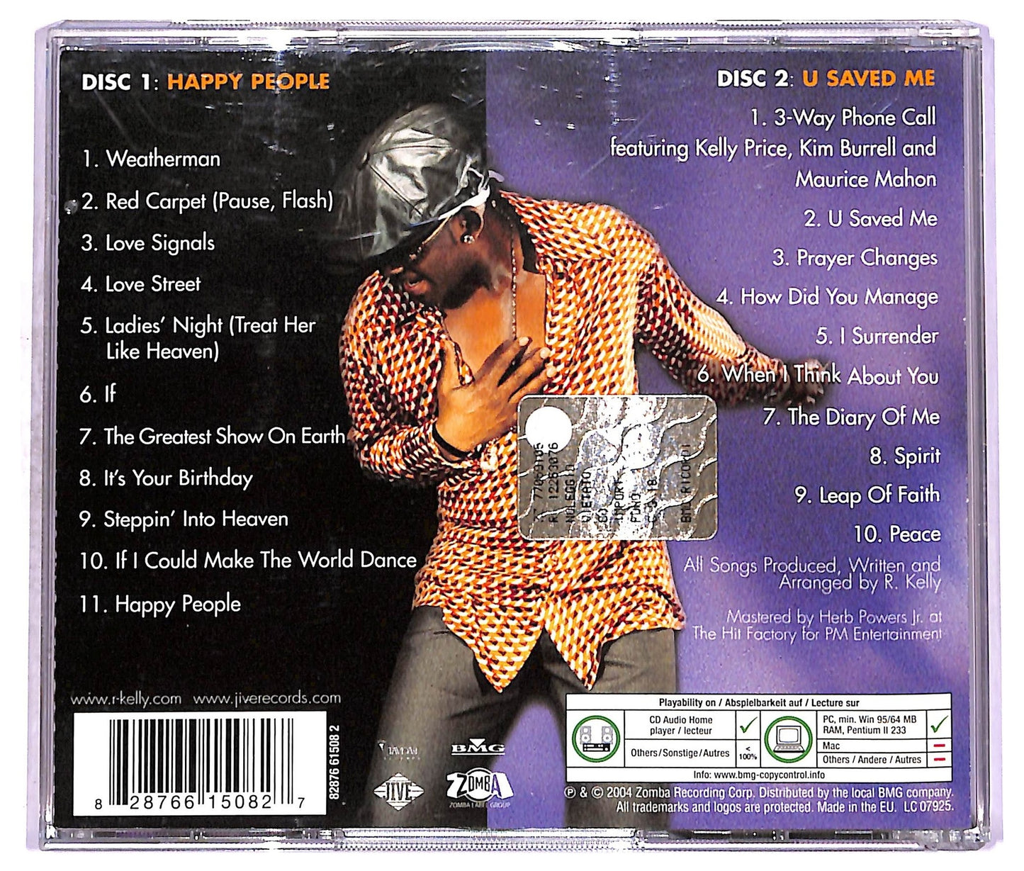 EBOND R. Kelly - Happy People U Saved Me CD CD078211