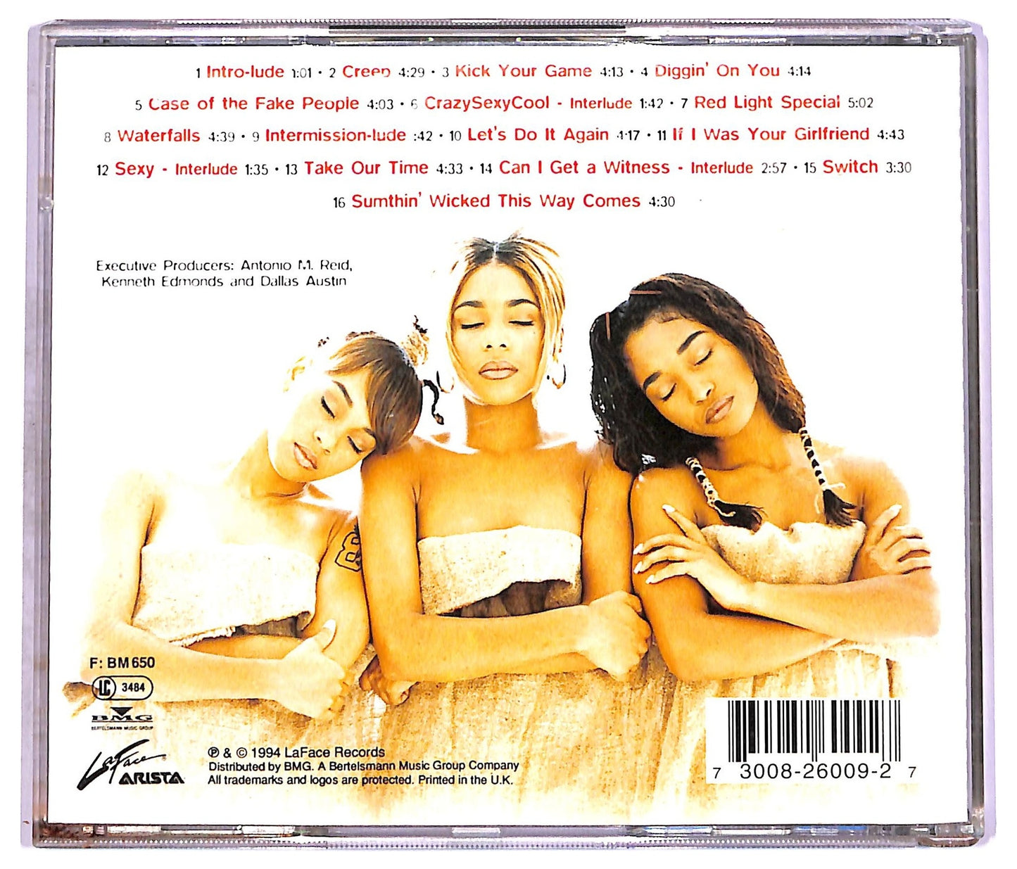 EBOND TLC - CrazySexyCool CD CD078213