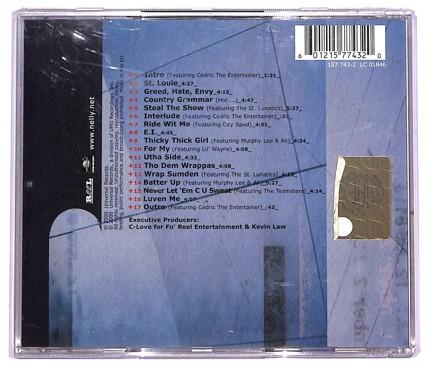 EBOND Nelly - Country Grammar CD CD078235