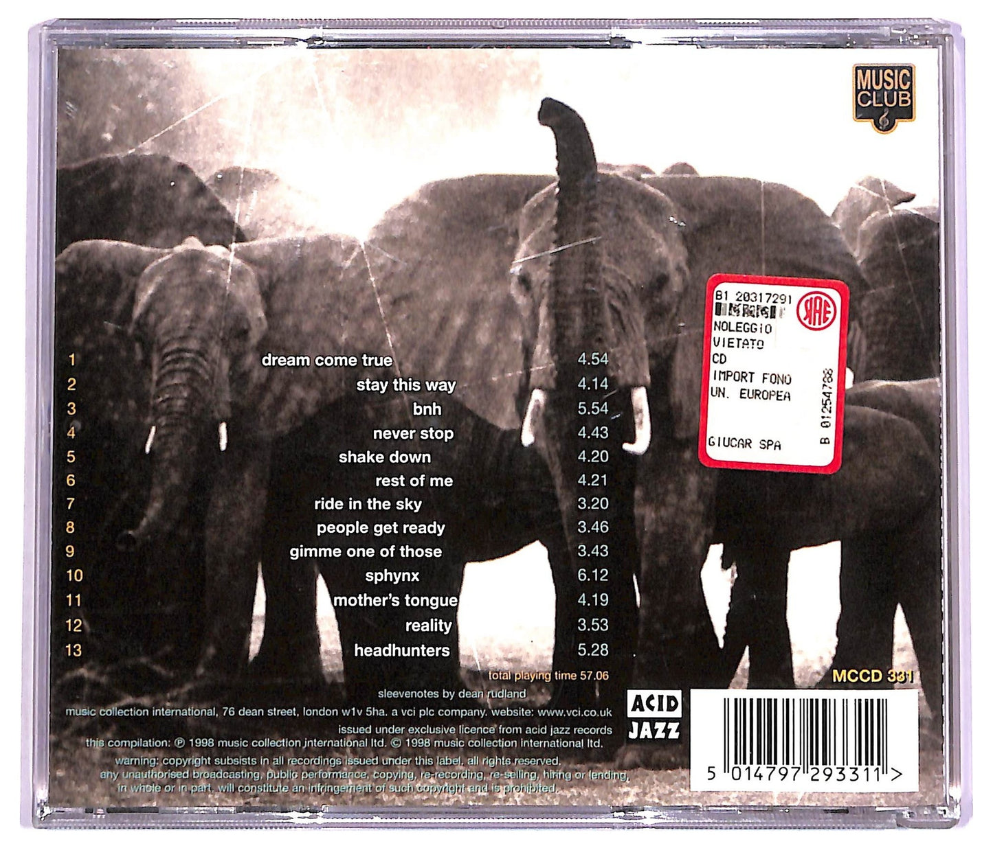 EBOND The Brand New Heavies - Dream Come True (The Best Of The Acid Jazz Years) CD CD078242