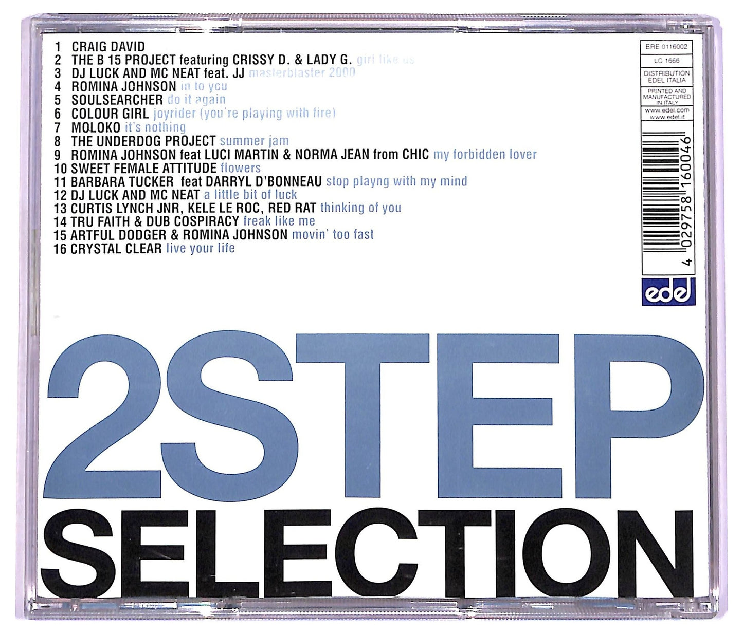 EBOND Various - 2Step Selection CD CD078246