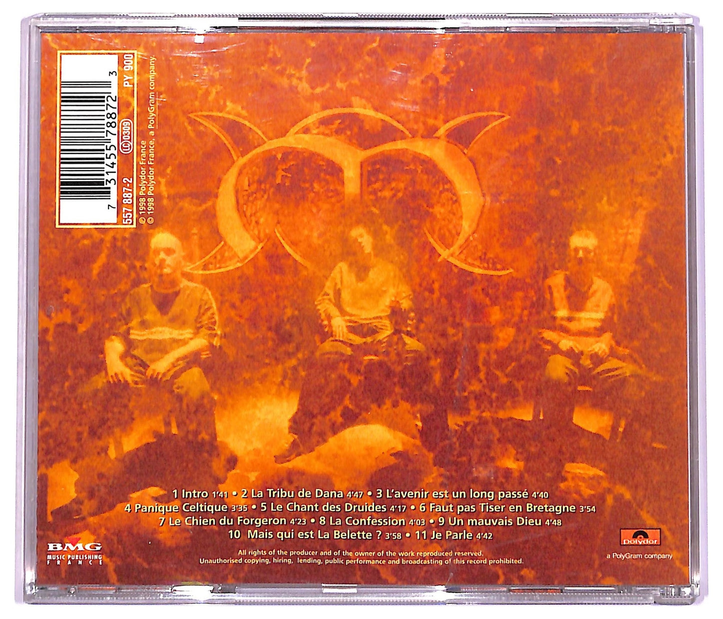 EBOND Manau - Panique Celtique CD CD078313