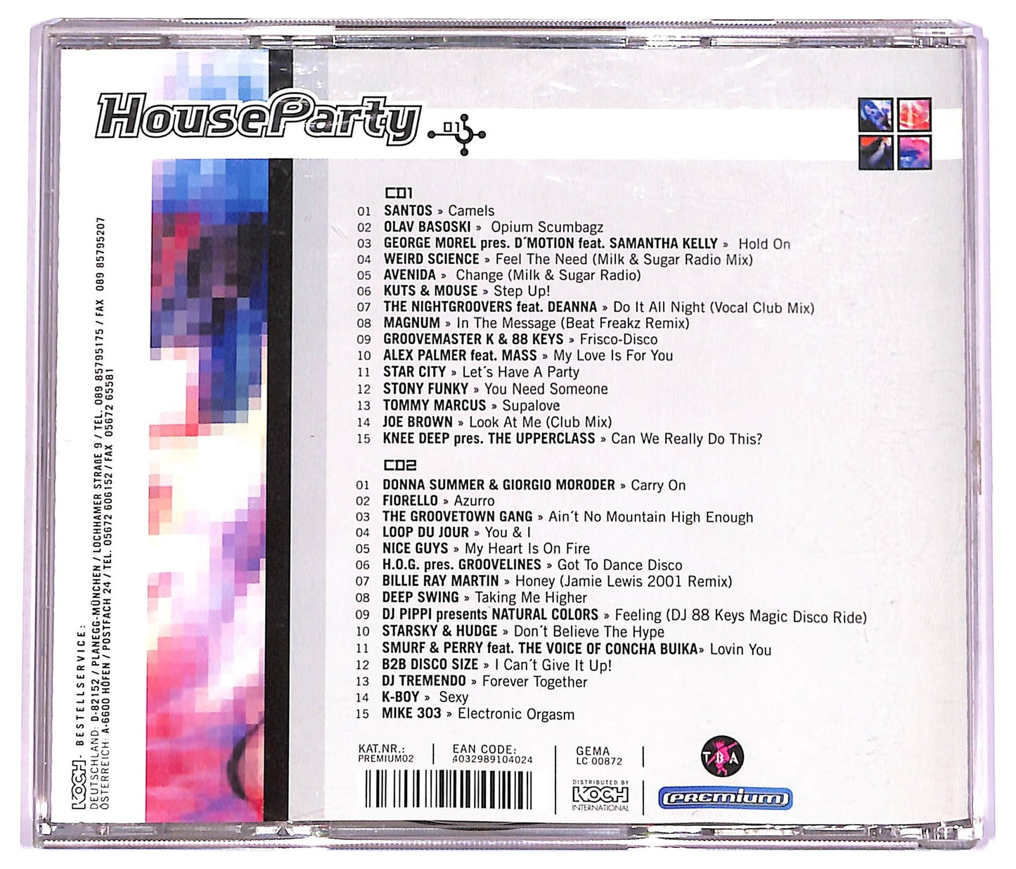 EBOND Various - HouseParty 01 CD CD078324