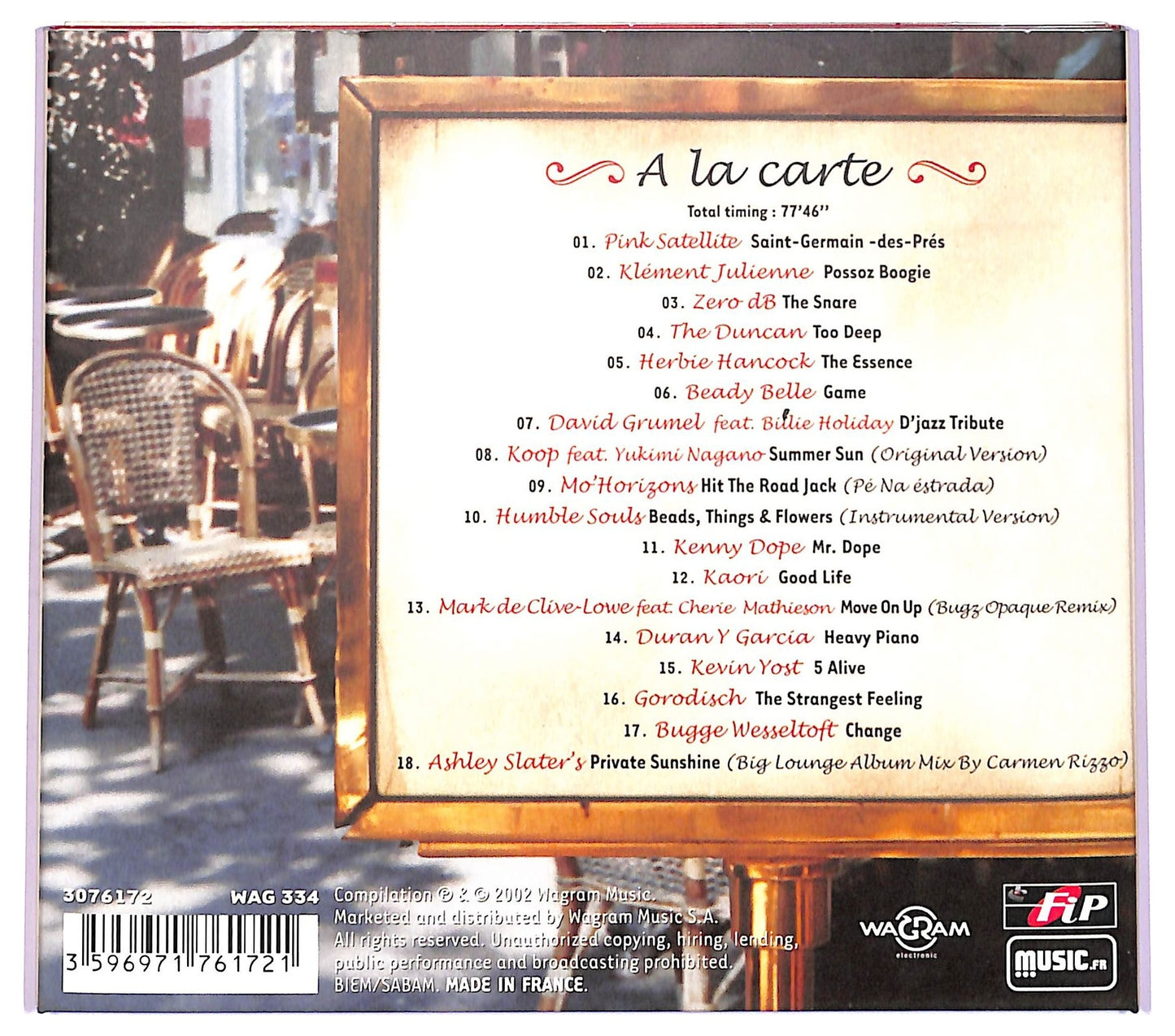 EBOND Various - Saint-Germain-Des-Pres Cafe II CD CD078331