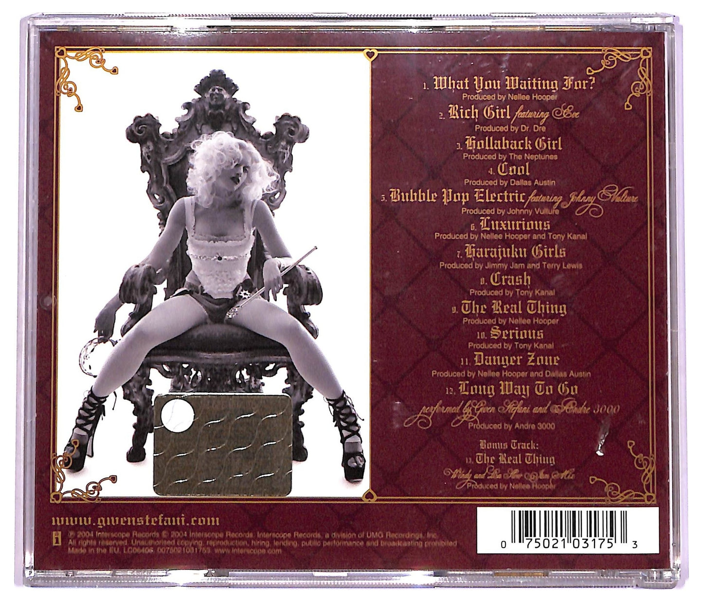 EBOND Gwen Stefani - Love.Angel.Music.Baby CD CD078335