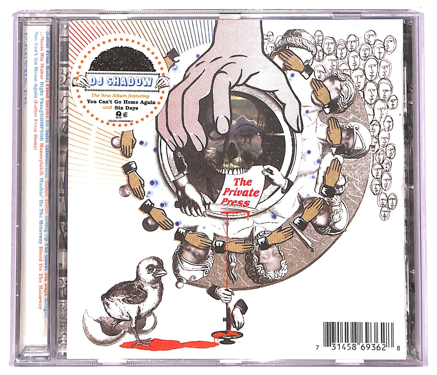 EBOND DJ Shadow - The Private Press CD CD078336