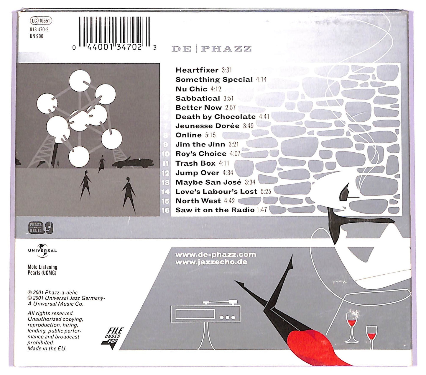 EBOND De-Phazz - Death By Chocolate CD CD078338