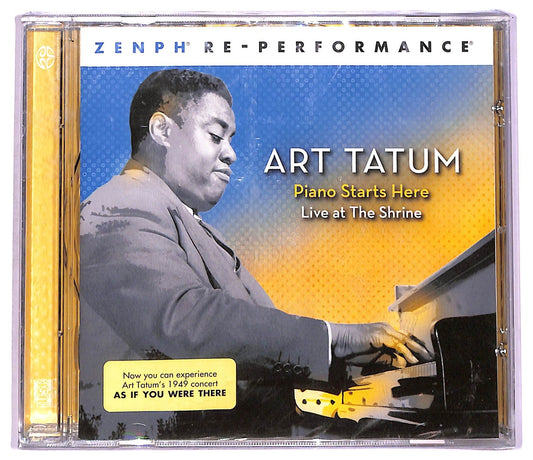 EBOND Art Tatum - Piano Starts Here - Live At The Shrine CD CD078365