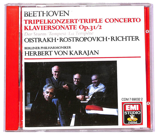 EBOND Beethoven - Tripelkonzert-Triple Concerto Klaviersonate Op.31/2 CD CD078404