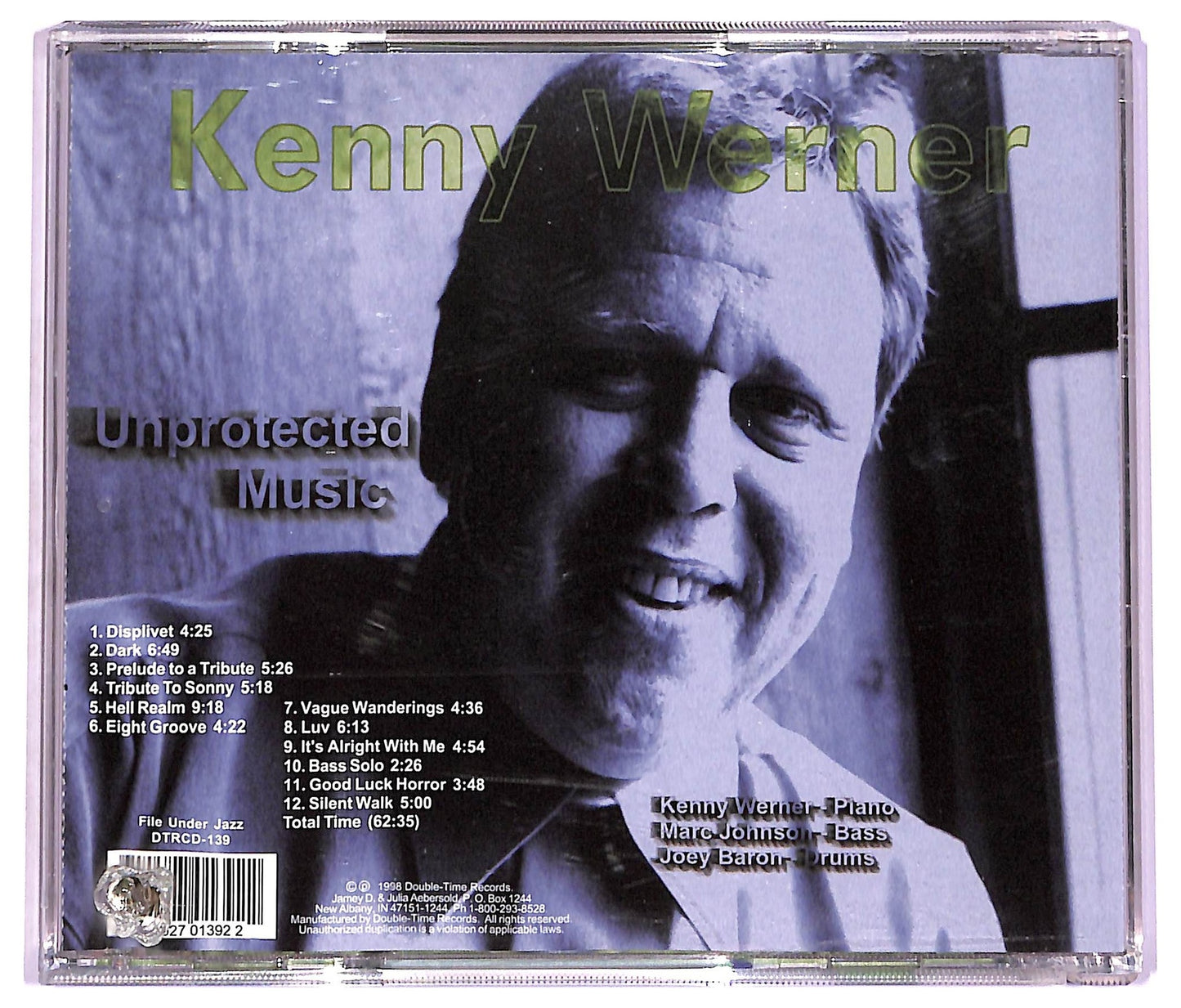 EBOND Kenny Werner - Unprotected Music CD CD078426