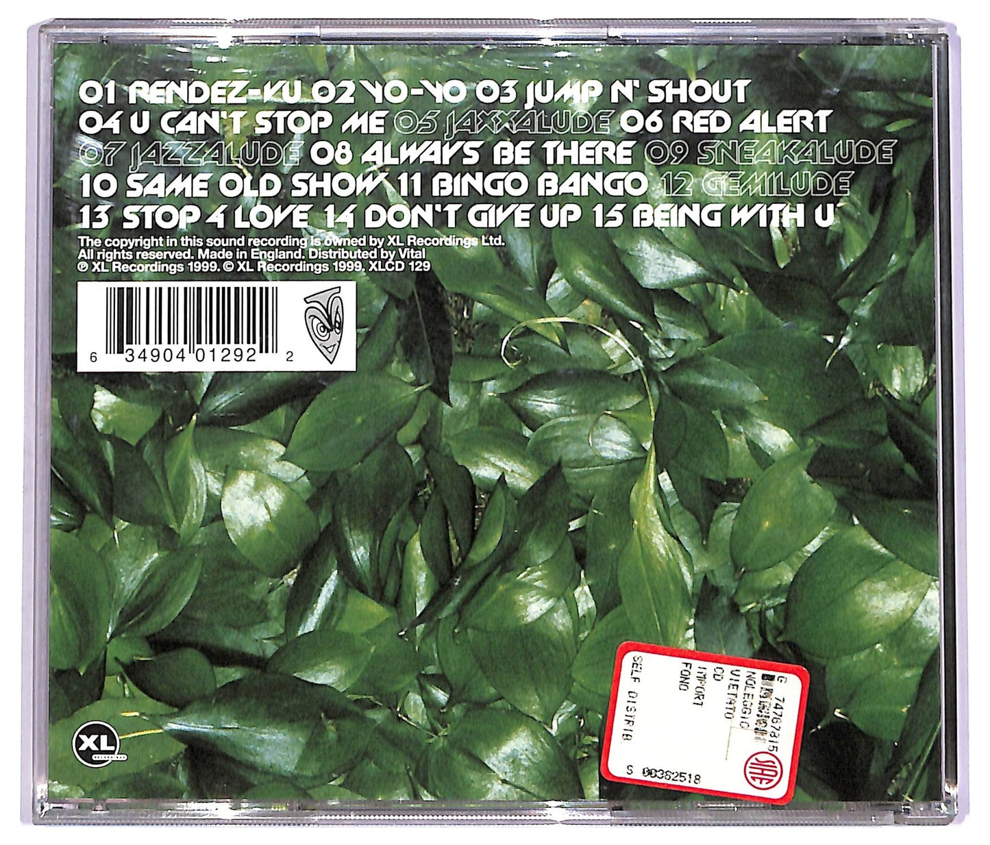 EBOND Basement Jaxx - Remedy CD CD078441